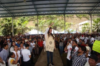 Sasil de León, sería la primera mujer en gobernar Chiapas