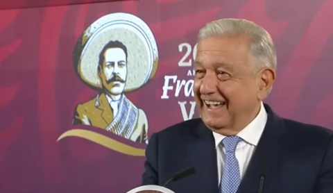 La gente está contenta, feliz, hay buen humor: AMLO
