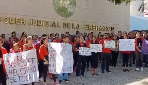 Marcha de trabajadores del Poder Judicial es de pena ajena: AMLO