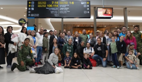 Bárcena destaca retorno de 276 mexicanos desde Israel
