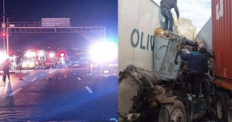 Detiene a conductor que embistió y mató a dos policías y un operador de pipa