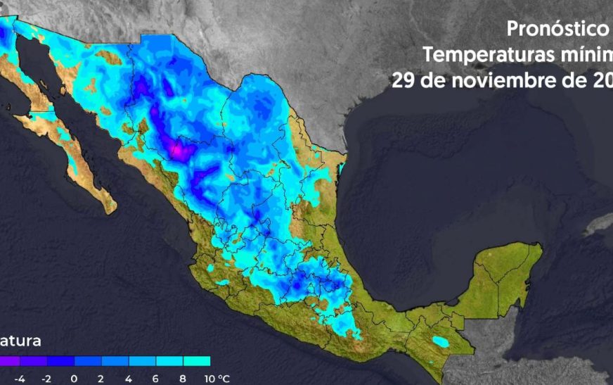 Frente Frío 11: Estos son los estados que tendrán las temperaturas más bajas