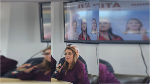 Anita Bañuelos anuncia su registro como coordinadora de la 4T por Coyoacán