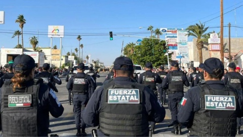 Despliegan más de 14 mil policías en CDMX por festejos de Año Nuevo 2025