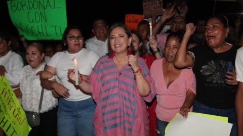 Inicia Xóchitl Gálvez precampaña en Coyuca de Benítez con ‘marcha de la esperanza