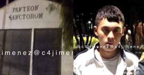 Arrestan a hombre que intentó abusar de joven en un panteón en la Miguel Hidalgo