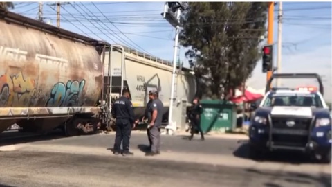 Ciclista muere arrollado por un tren en Ecatepec