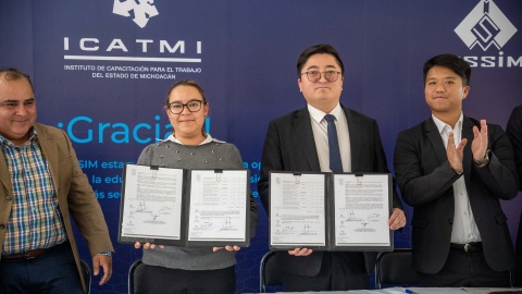 Fortalece Dahua Technology la educación en materia de seguridad con donación de equipo al ICATMI