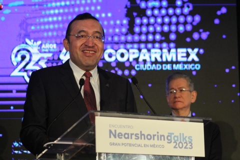 Llegarán 100 MMD a México en 3 años; hay que aprovechar la bendición del Nearshoring: COPARMEX CDMX