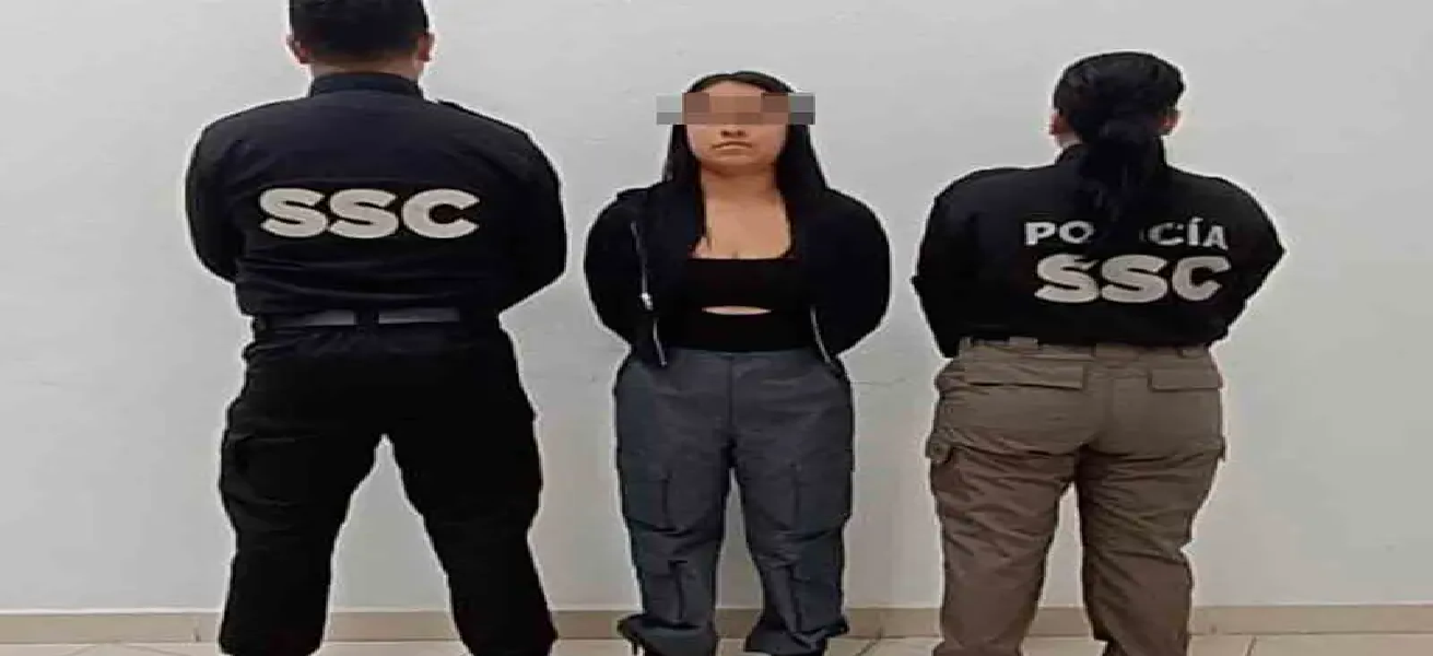 Detienen a extorsionadora de comerciantes de Bellas Artes