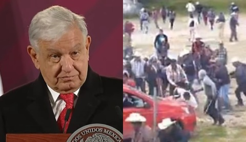 Violencia en Texcaltitlán es la excepción, no la regla, aclara AMLO