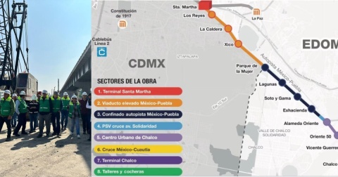 Cerrarán por 12 días lateral de la autopista México-Puebla por trolebús