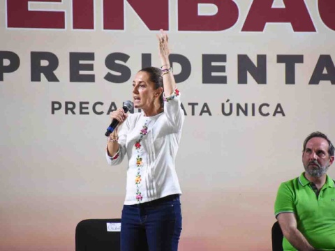 Claudia Sheinbaum inicia gira por Chihuahua