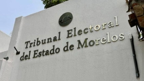 Registran balacera a las afueras del Tribunal Electoral de Estado de Morelos