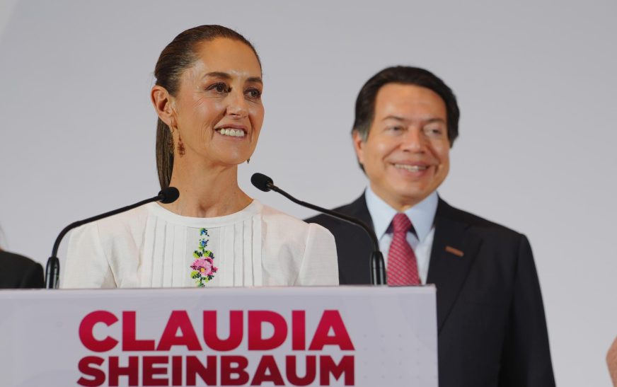 De cara a las elecciones Sheinbaum se declara lista par ser presidenta y presenta a su equipo de campaña