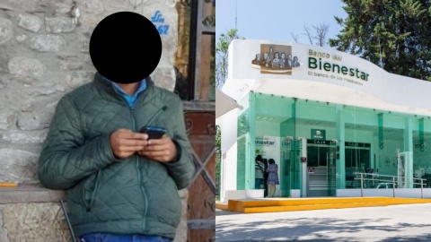 Oficial le roba apoyo del bienestar a abuelita en Hidalgo