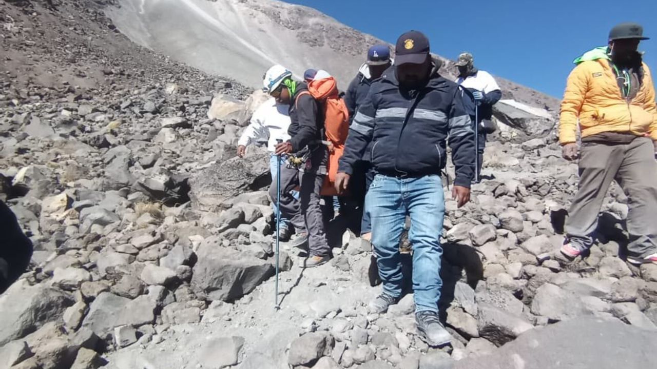 Tras 10 días, hallan sin vida al último alpinista desaparecido en el Pico de Orizaba