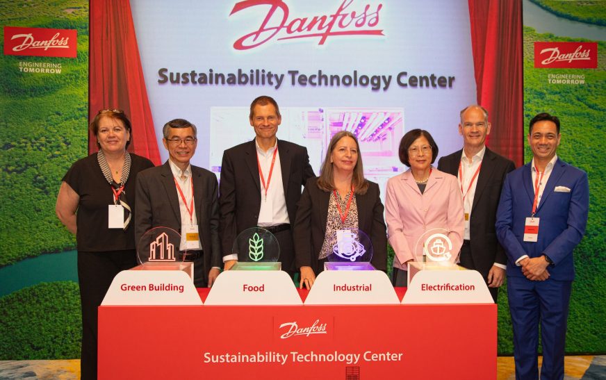 Danfoss presenta el primer centro de tecnología de sostenibilidad de Asia Pacífico en Singapur