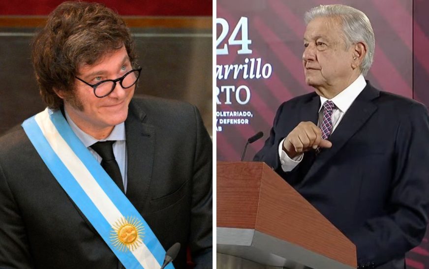 AMLO arremete contra Milei: “modelo neoliberal fracasado no rige en México”