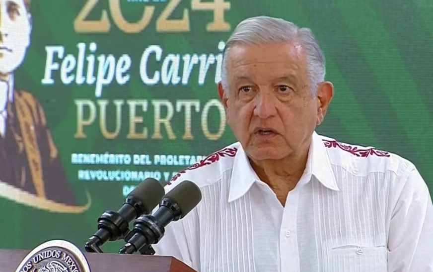 AMLO pide a FGR no investigar ‘portazo’ a Palacio Nacional; pedirá ‘coperacha’ para repararla