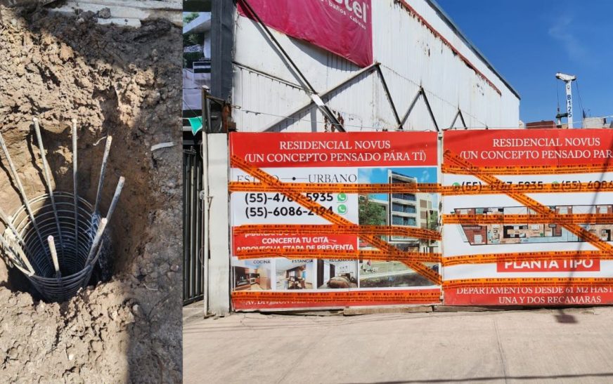 Suspenden obra que habría provocado daño a tunel de la L12 del Metro
