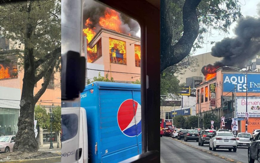 Incendio consume parte del restaurante Enríquez, al sur de la CDMX