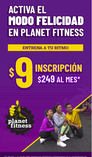 Planet Fitness® activa el modo felicidad