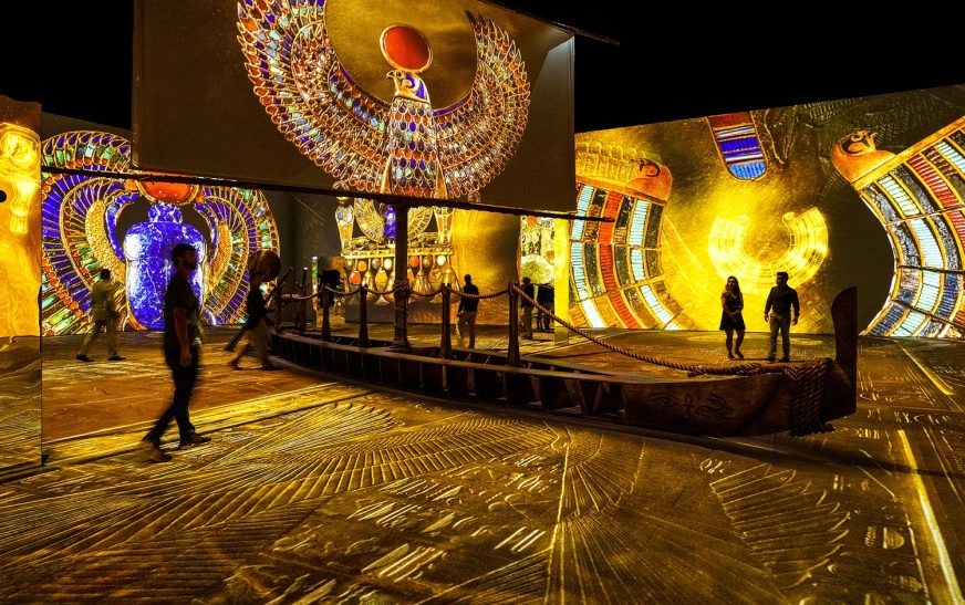 Faltan dos semanas para el cierre definitivo de “Tutankamon la experiencia” en ciudad de México
