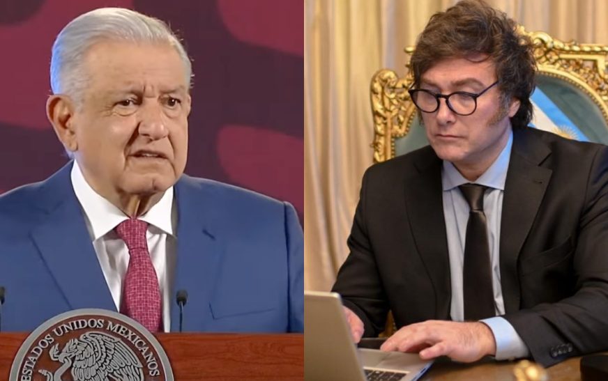 AMLO vuelve a lanzarse contra Milei y da ‘raspón’ a Andrés Oppenheimer
