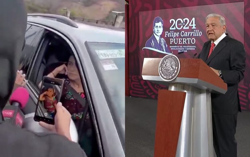 Minimiza AMLO que encapuchados se acercaran a Sheinbaum; acusa montaje