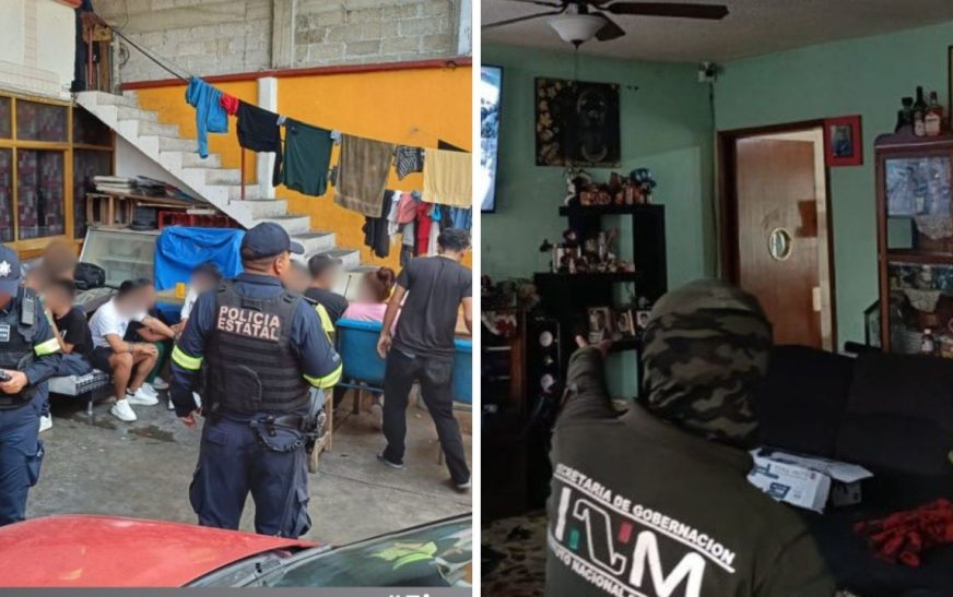 Rescatan a 38 migrantes de diversas nacionalidades en Tlalnepantla