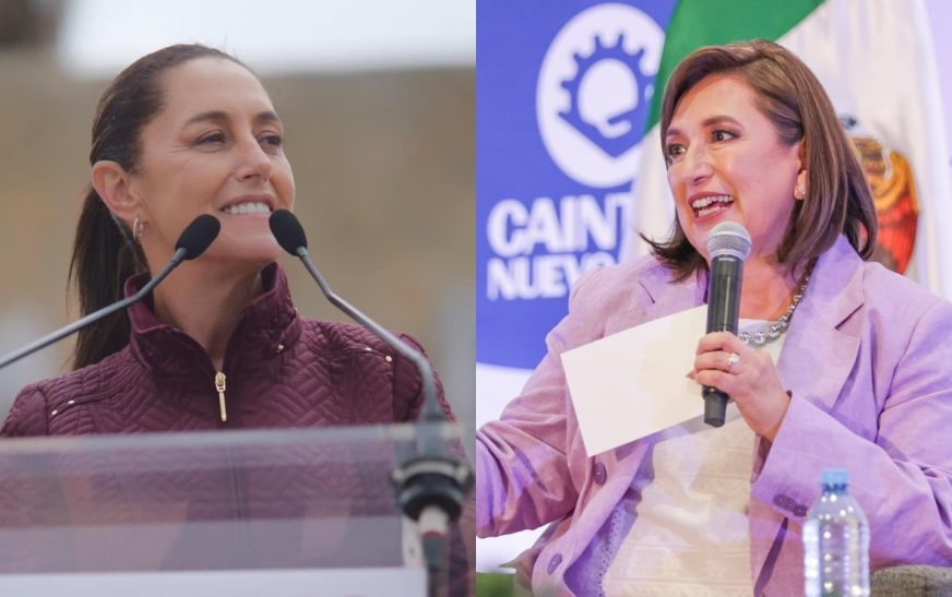 Xóchitl y Sheinbaum critican exclusión de mexicanos en el extranjero para votar