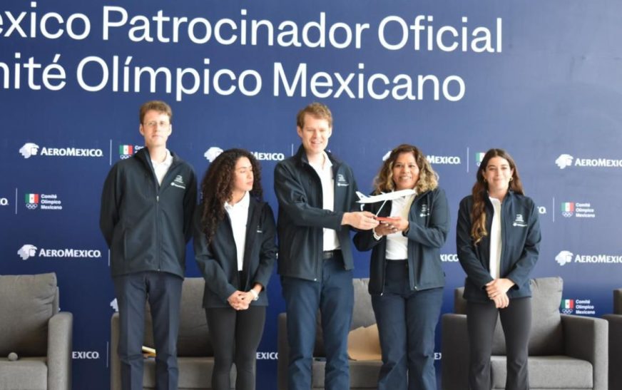 Aeroméxico le da alas a la delegación olímpica mexicana rumbo a París