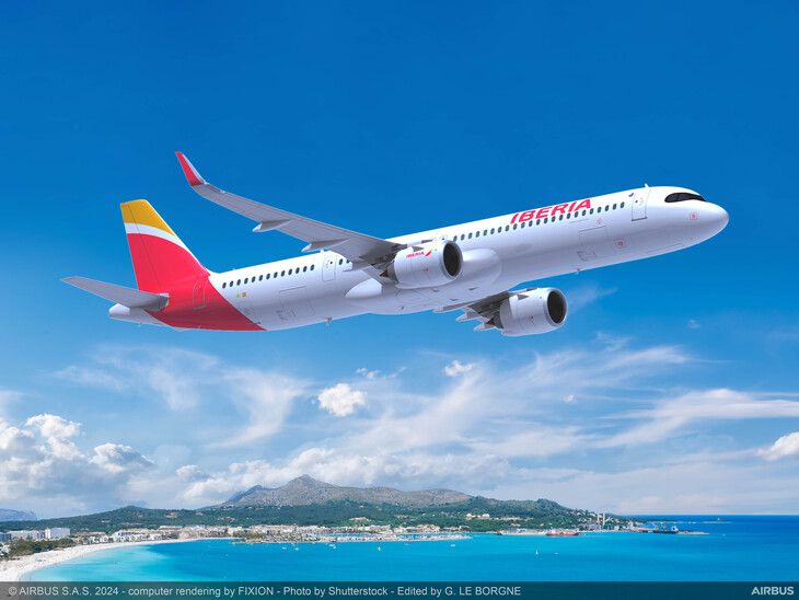 Iberia será la primera aerolínea del mundo en incorporar a su flota el nuevo A321XLR de Airbus