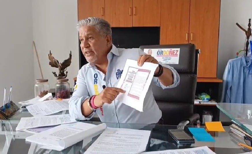 Daniel Ordoñez interpone otras dos denuncias contra su rival de Morena