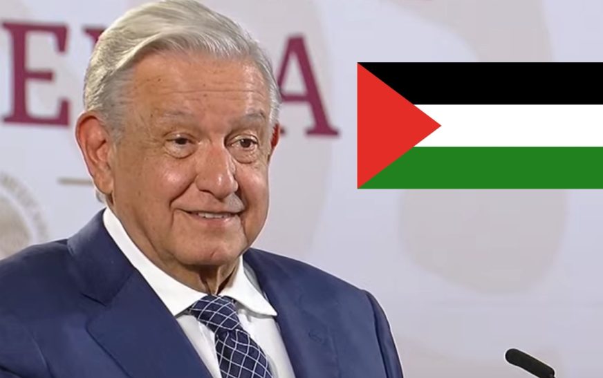 Evita AMLO hablar sobre reconocimiento a Palestina como Estado independiente