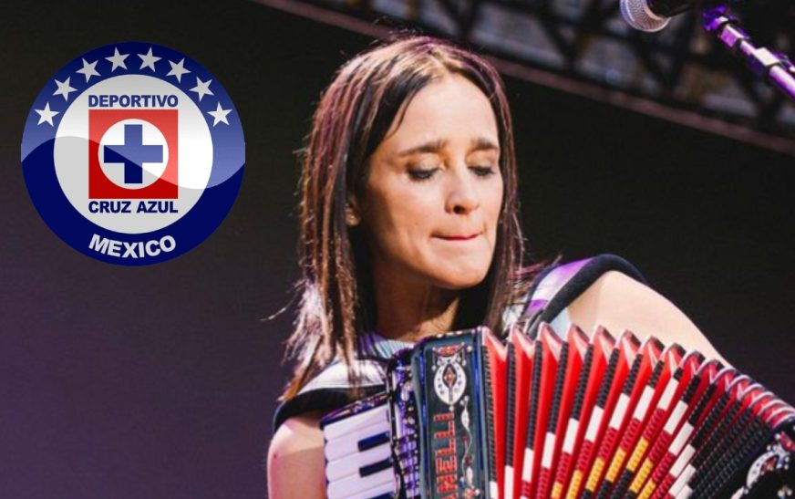 Afición de Cruz Azul adopta canción de Julieta Venegas; le piden ser madrina en final