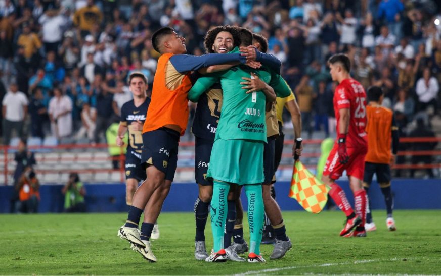 Pumas elimina al Pachuca y ya tiene boleto a La Liguilla