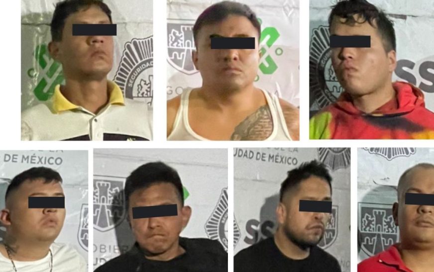 Detienen a 7 secuestradores durante operativo de rescate en Tecámac