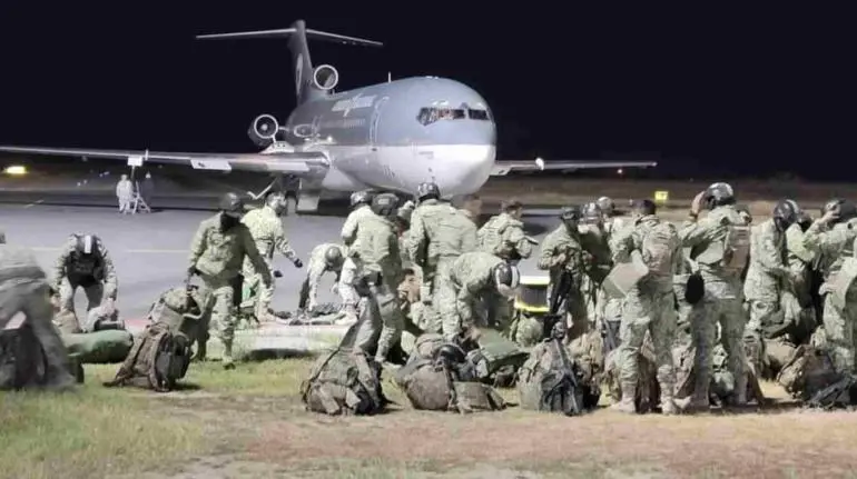 Más de 100 soldados de Fuerzas Especiales llegan a Nuevo Laredo