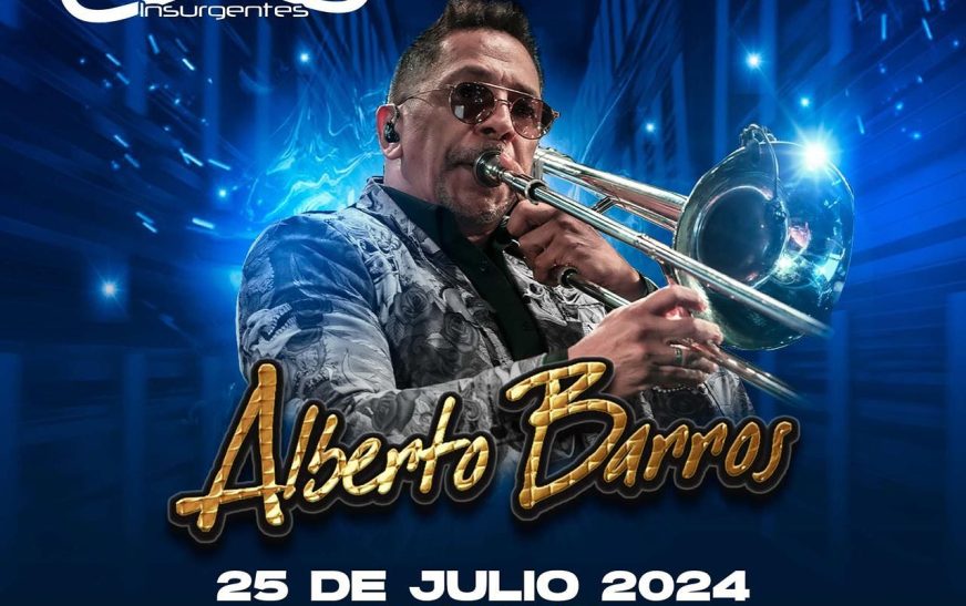 ALBERTO BARROS “EL TITÁN DE LA SALSA” regresa a México para presentarse en julio en el MAMBO CAFÉ