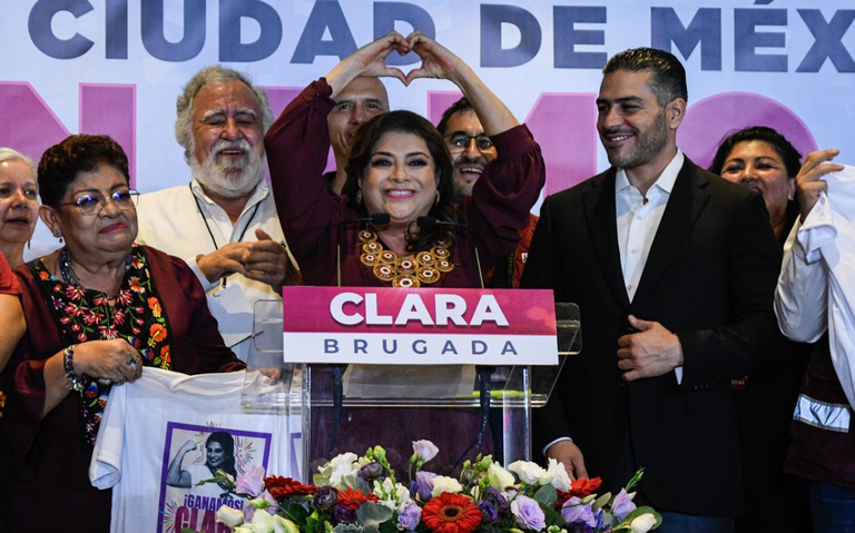 Conteos rápidos, elecciones 2024: Le dan una Clara victoria a Brugada