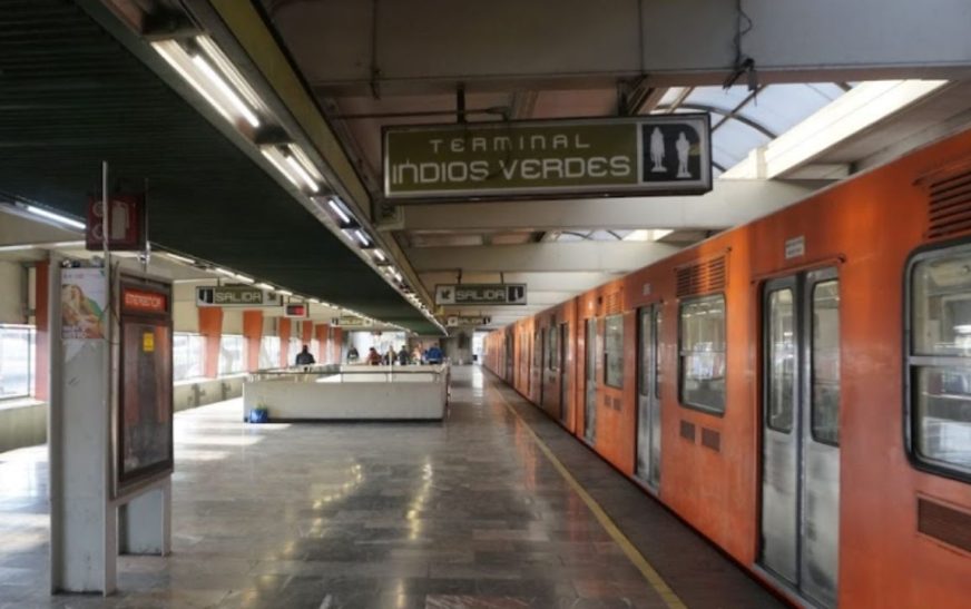 Hombre de 70 años muere en Metro Indios Verdes