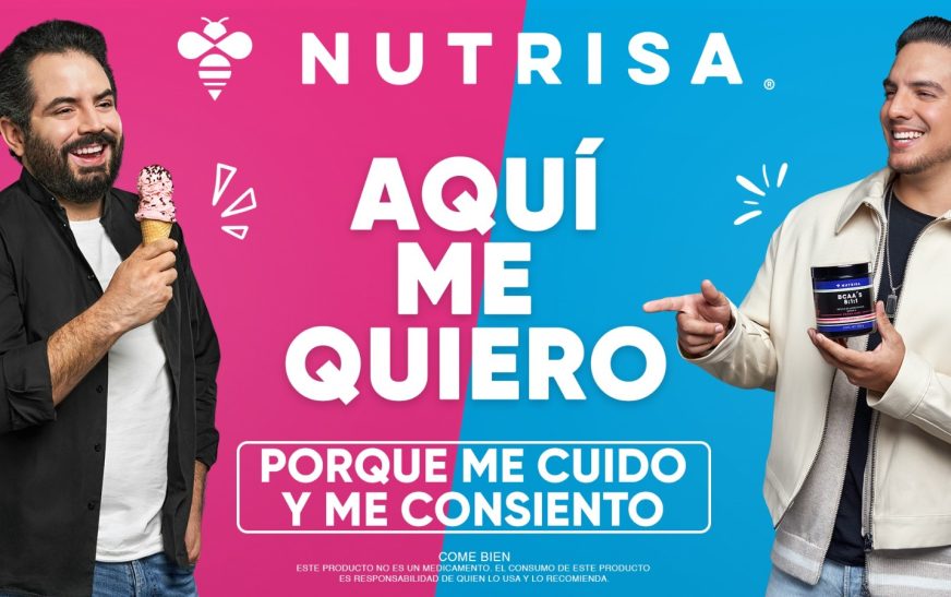 Vadhir y José Eduardo Derbez protagonizan la campaña de Nutrisa “Aquí Me Quiero”