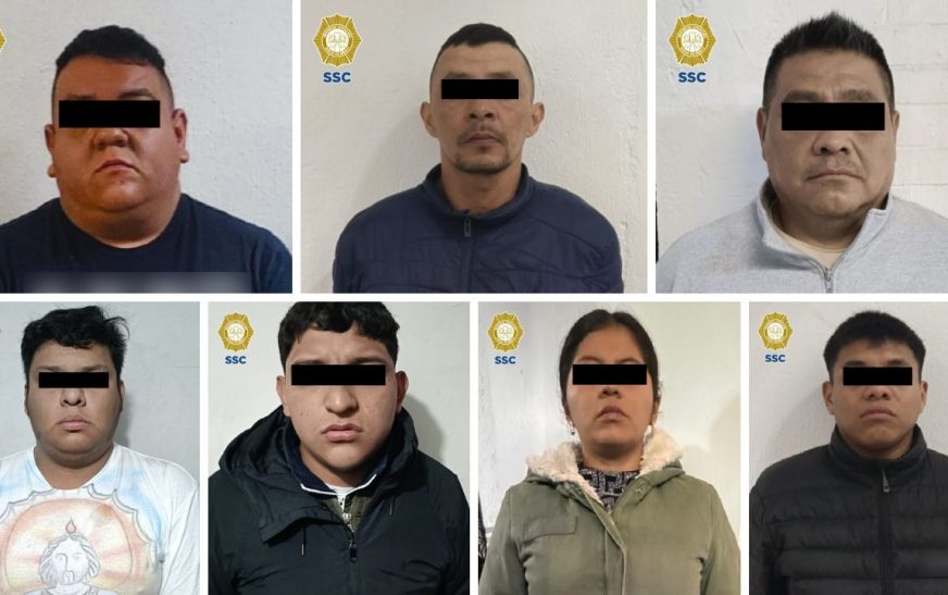 Detienen a 7 personas durante cateos en GAM y Venustiano Carranza