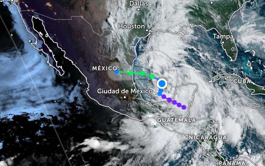 Estos son los estados afectados por posible llegada de tormenta tropical “Alberto”