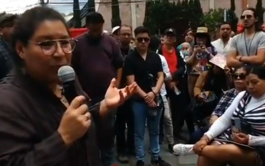 Tunden a la ministra Lenia Batres durante foro sobre la reforma judicial