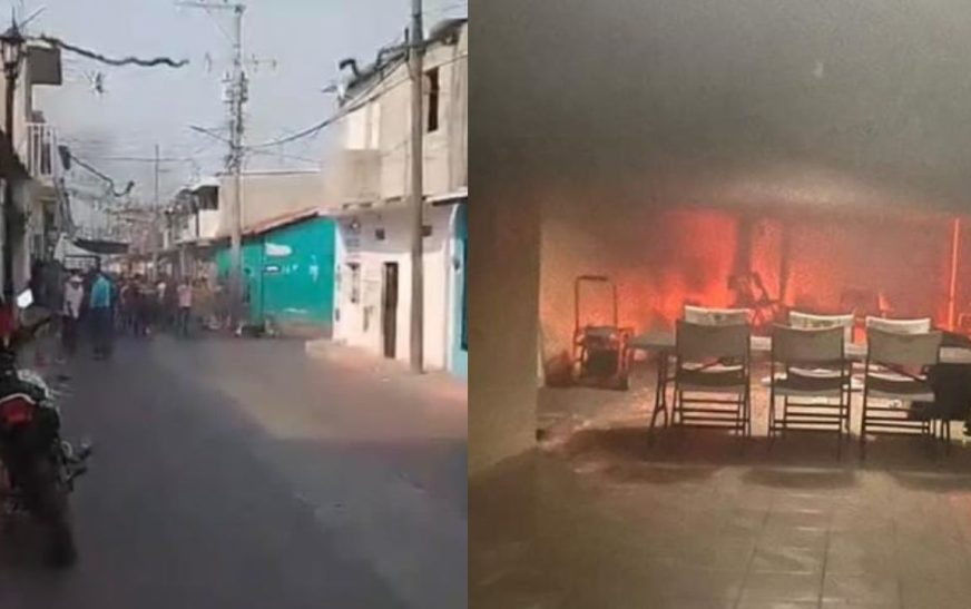 Roban y queman papelería electoral en Totolapa y Chicomusuelo, Chiapas