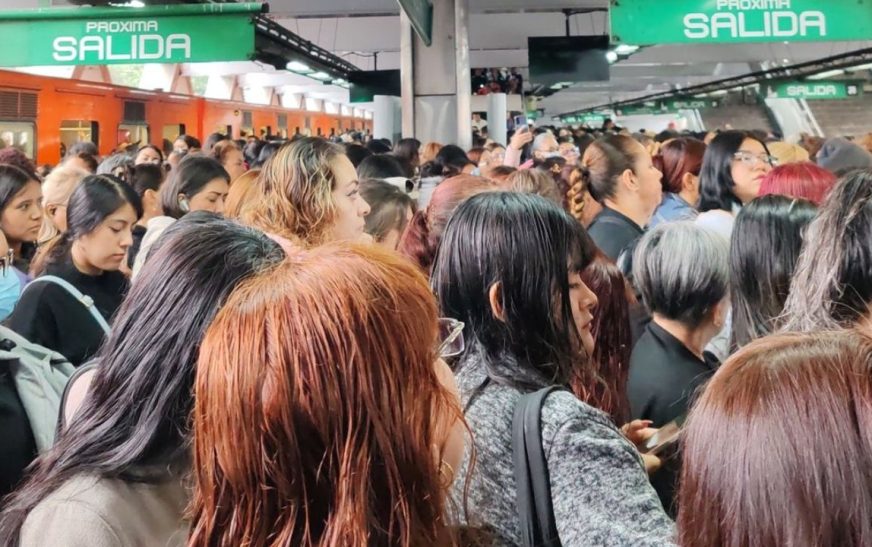 Metro CDMX implementa avance lento de trenes por lluvia