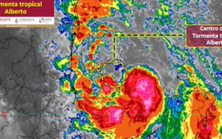 Se forma la tormenta tropical “Alberto”; sin clases 4 estados